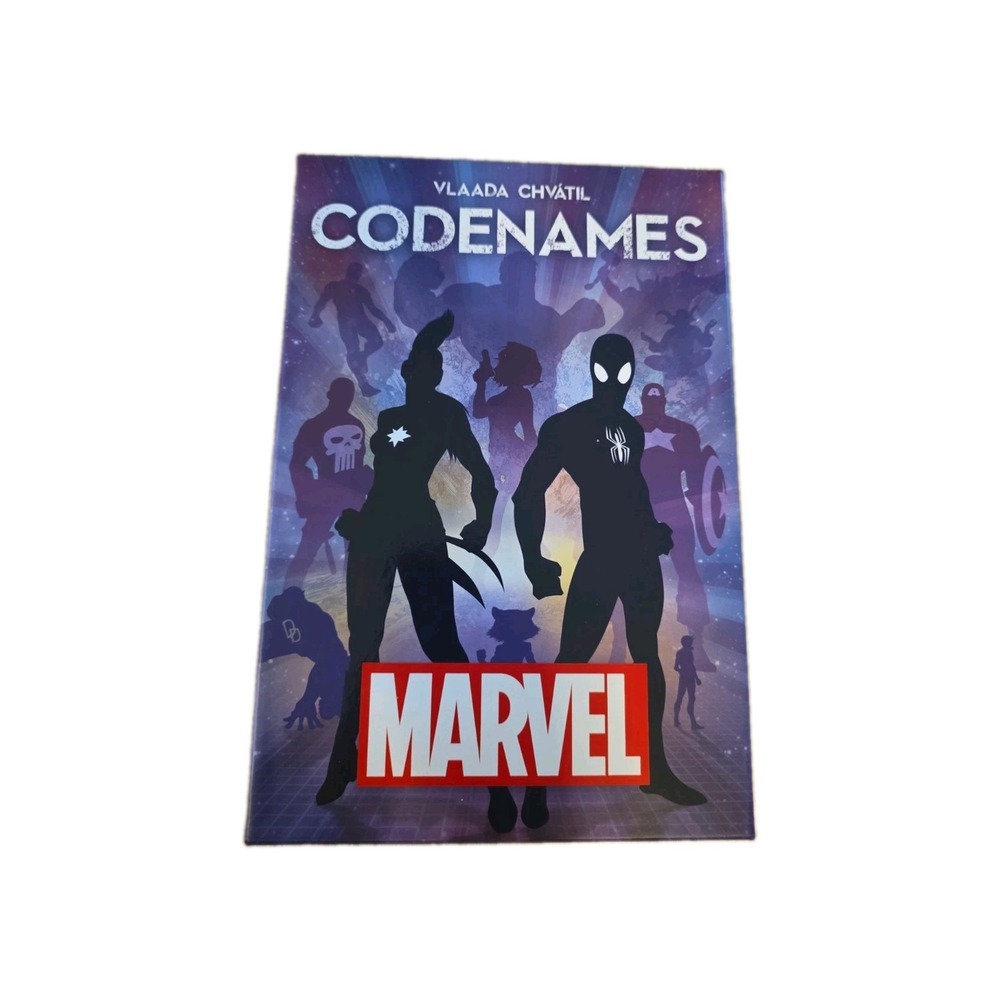 2021 Marvel CODENAMES Card Game USAopoly Complete